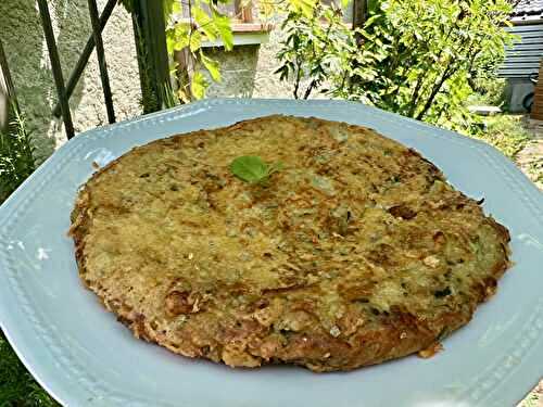 Galette de courgettes 