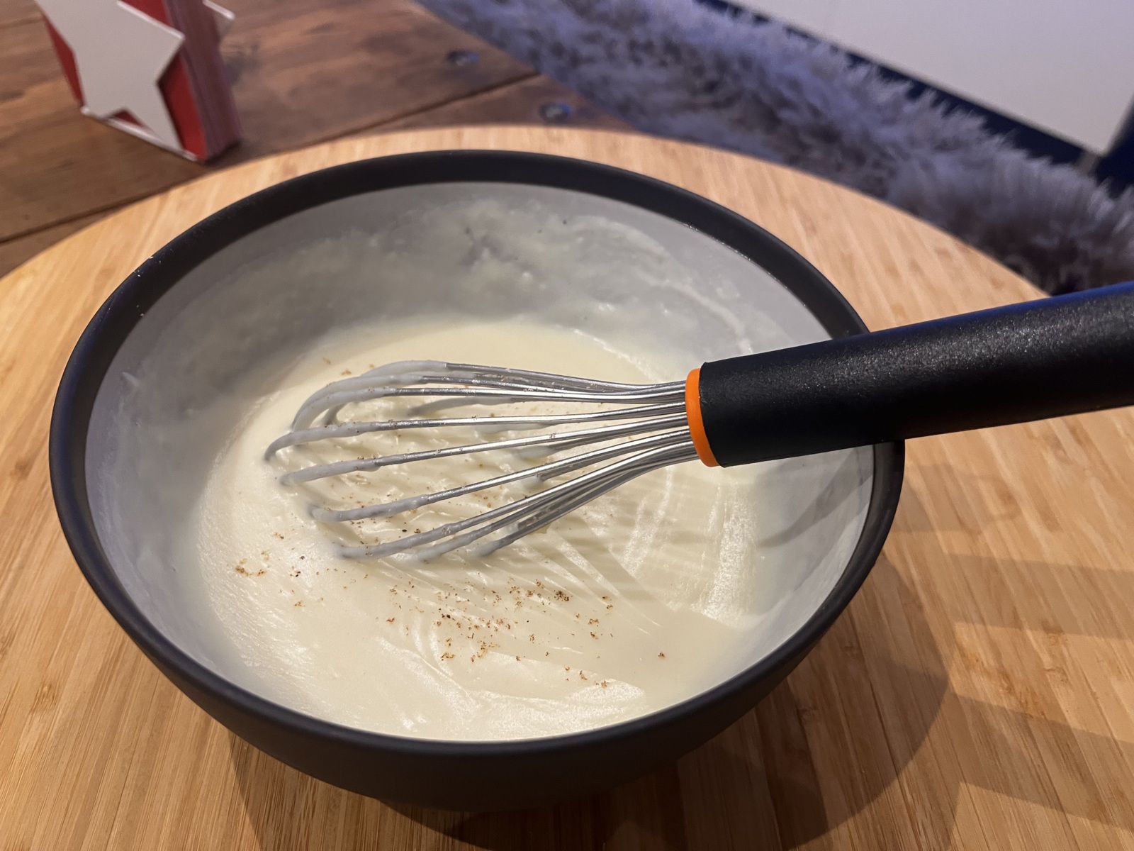 Béchamel au micro-ondes 