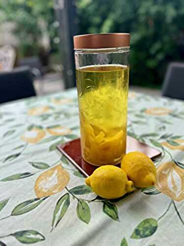 Limoncello maison
