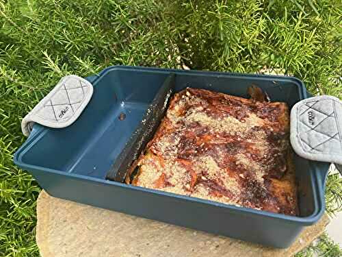 Lasagne courgettes et chèvre 
