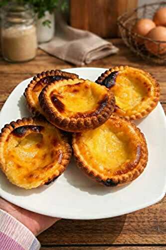 Pastéis de nata à la cannelle