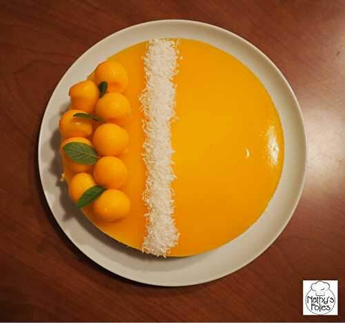 Recette Bavarois exotique, mangue & noix de coco #Pourquoi je grossis