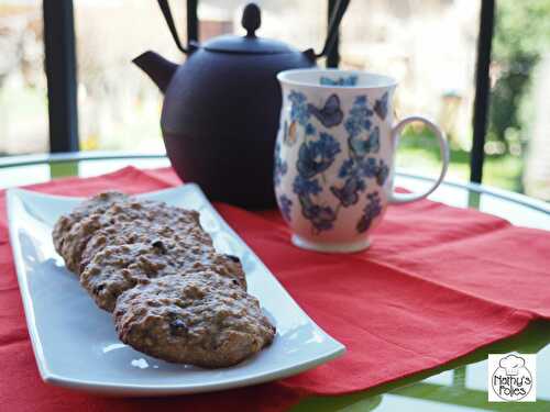 Recette Biscuits à l'épeautre, banane & chocolat