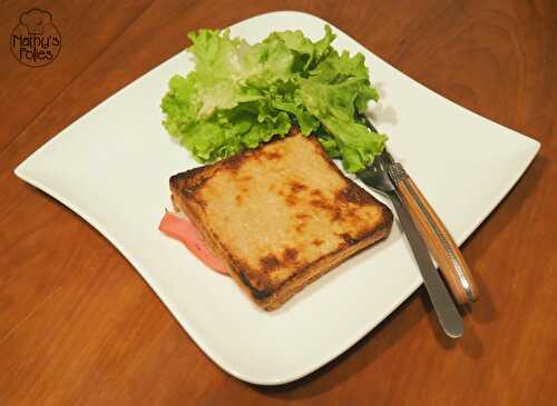 Recette Croque-monsieur au chou-fleur sans lactose