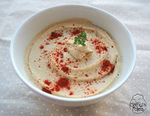 Recette Houmous ou purée de pois chiches