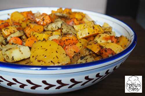 Recette Légumes oubliés rôtis