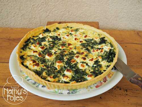 Recette Une délicieuse tarte aux épinards et au curry