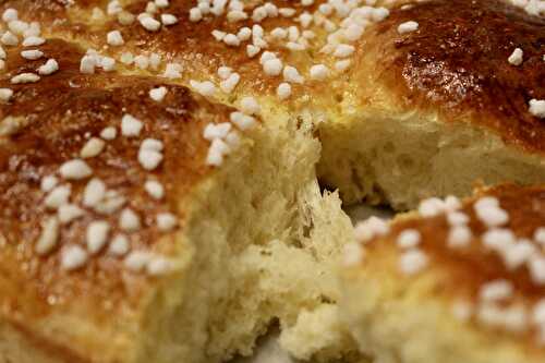 Brioche moelleuse sans beurre