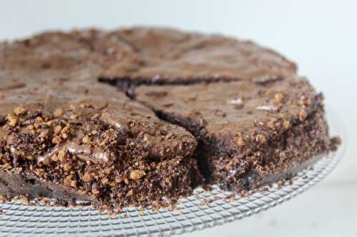 Brownie fèves de cacao et spéculoos