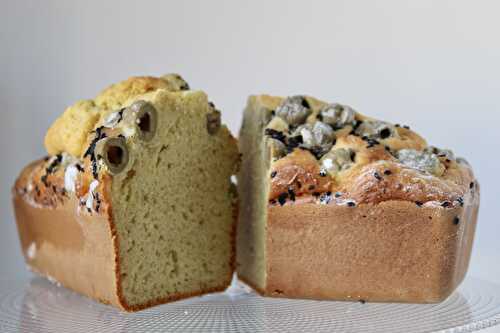 Cake aux olives et gingembre