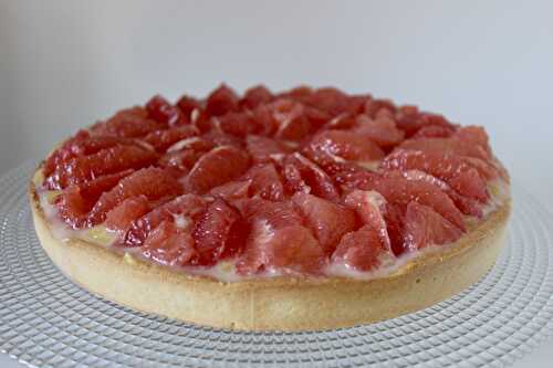 Tarte au pamplemousse