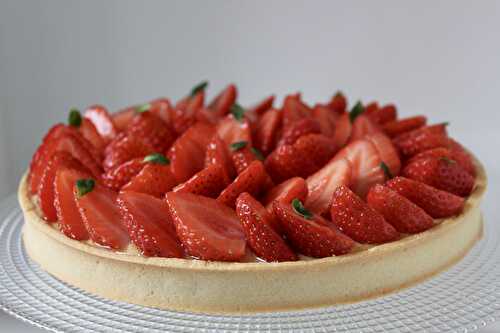 Tarte aux fraises