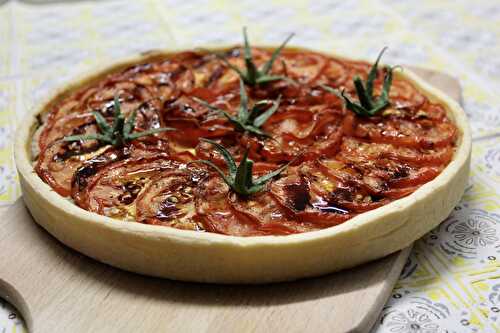 Tarte ensoleillée