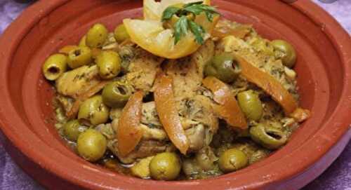 Poulet aux olives