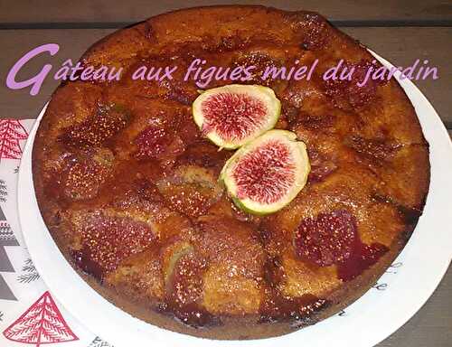 Gâteau aux figues