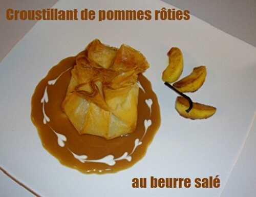 1 recette de Chef facile, le Croustillant de pommes rôties