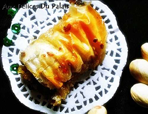 1 Recette facile, Baklava rolls aux pistaches et au miel