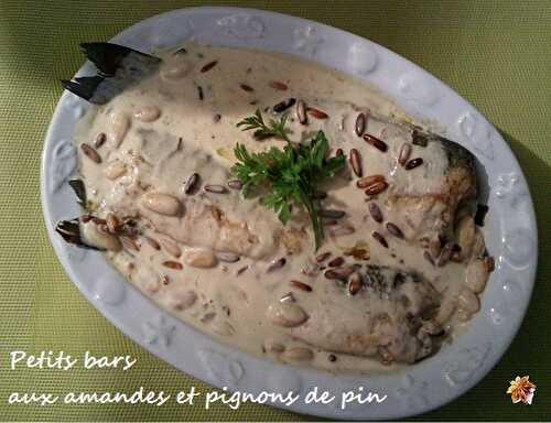 1 Recette facile, Bars à la crème, amandes et pignons de pin