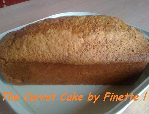1 Recette facile, Cake aux carottes et épices ou carrot cake