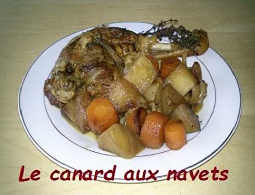 1 Recette facile, Cuisses de canard aux navets et carottes