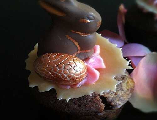 1 Recette facile, Cupcakes pour Pâques au chocolat