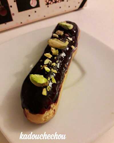 1 Recette facile, Eclairs à la crème pâtissière à la cerise