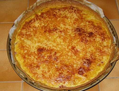 1 Recette facile et pas chère, la quiche au potiron