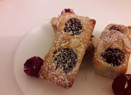 1 Recette facile, Financiers à la framboise