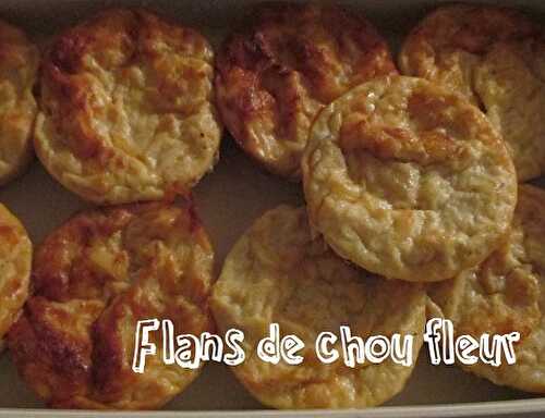 1 Recette facile, Flan de Chou Fleur au fromage