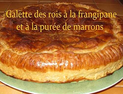 1 Recette facile, Galette des rois aux marrons