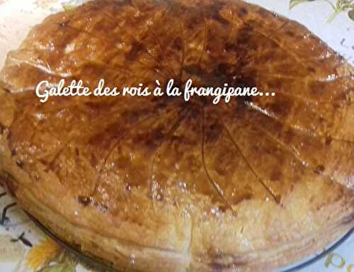 1 Recette facile, Galette des rois frangipane façon Chantal