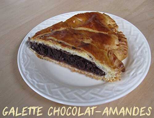 1 Recette facile, Galette feuilletée Amande Chocolat