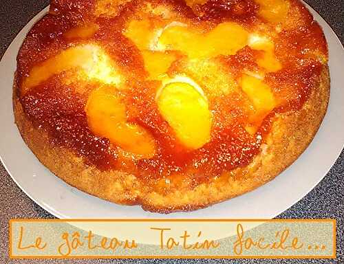 1 Recette facile, Gâteau renversé aux pommes