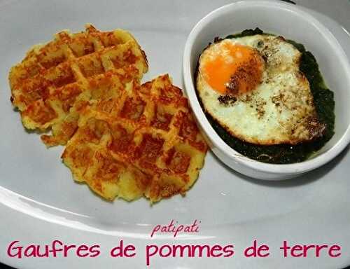 1 Recette facile, Gaufres de pomme de terre