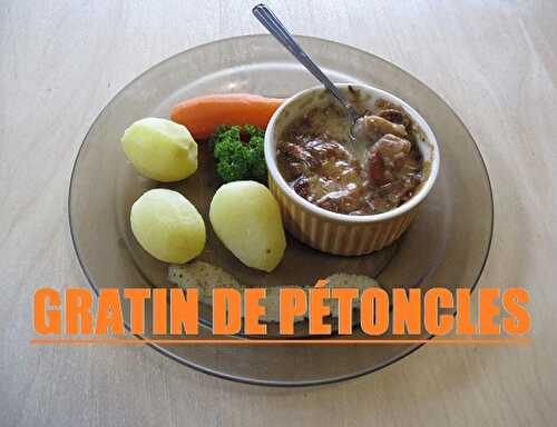 1 Recette facile, Gratin de noix de pétoncle et de crevette