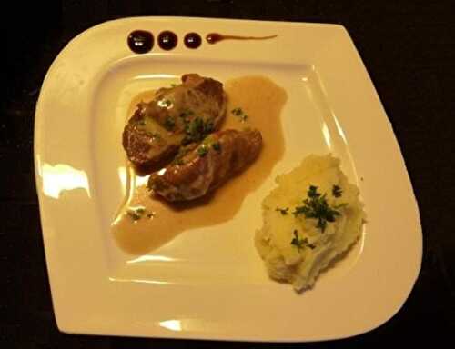 1 Recette facile, Joue de porc au cidre et crème d'ail