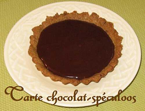 1 Recette facile, la tarte au chocolat et au spéculoos