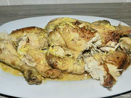 1 Recette facile, le Poulet au Citron - Les recettes de Mamylou