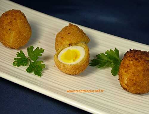 1 Recette facile, Oeufs de cailles panés pour l'apéro