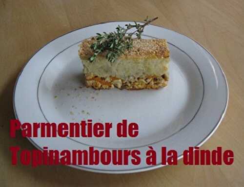 1 Recette facile, Parmentier de topinambours à la dinde