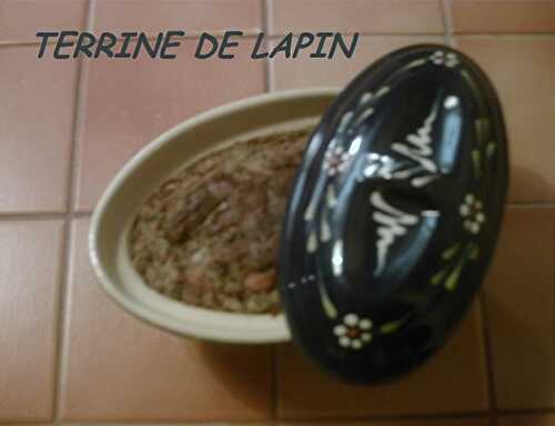 1 Recette facile, Pâté de lapin et de foies de volaille