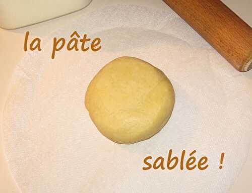 1 Recette facile, Pâte sablée maison