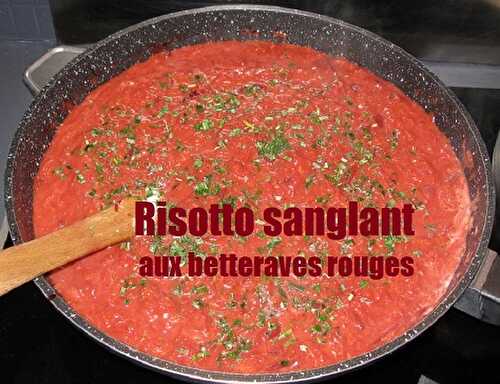 1 Recette facile, Risotto à la betterave rouge crue