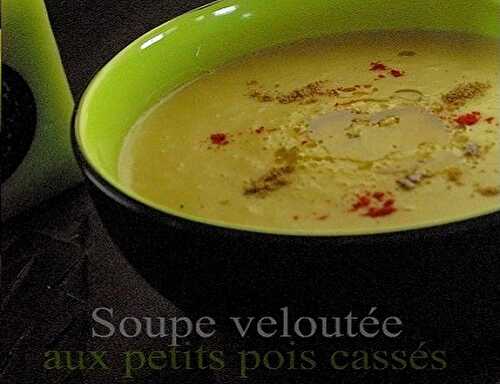 1 Recette facile, Soupe de pois cassés