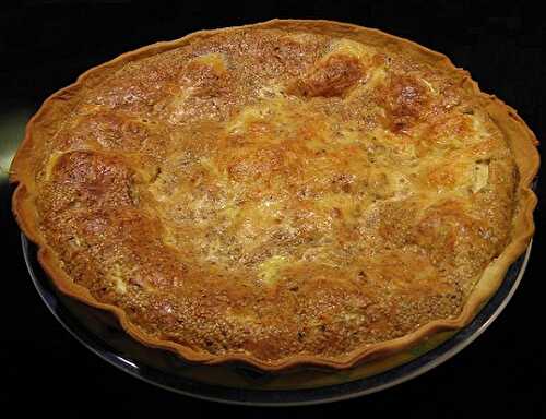 1 Recette facile, Tarte au coulommiers et au sésame