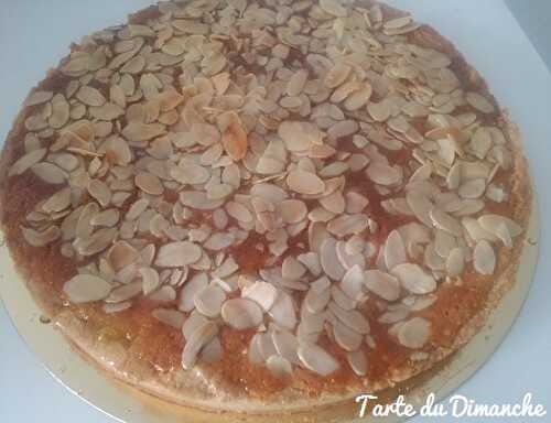 1 Recette facile, Tarte du Dimanche à la pomme et à l'amande