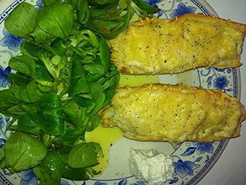 1 Recette facile, Tartines gourmandes à la brandade de Morue