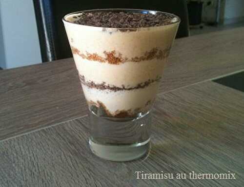 1 Recette facile, Tiramisu aux spéculoos au thermomix