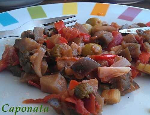 1 Recette italienne facile, la caponata sicilienne