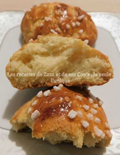 Brioches individuelles vanillées